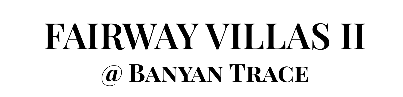Fairway Villas II at Banyan Trace